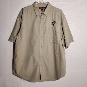 REEL LEGENDS XL BUTTON DOWN SHIRT
